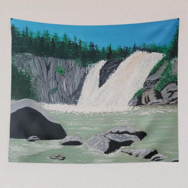 Item preview, Baptism Falls with Green Water designed and sold by KayleeRoseArt.