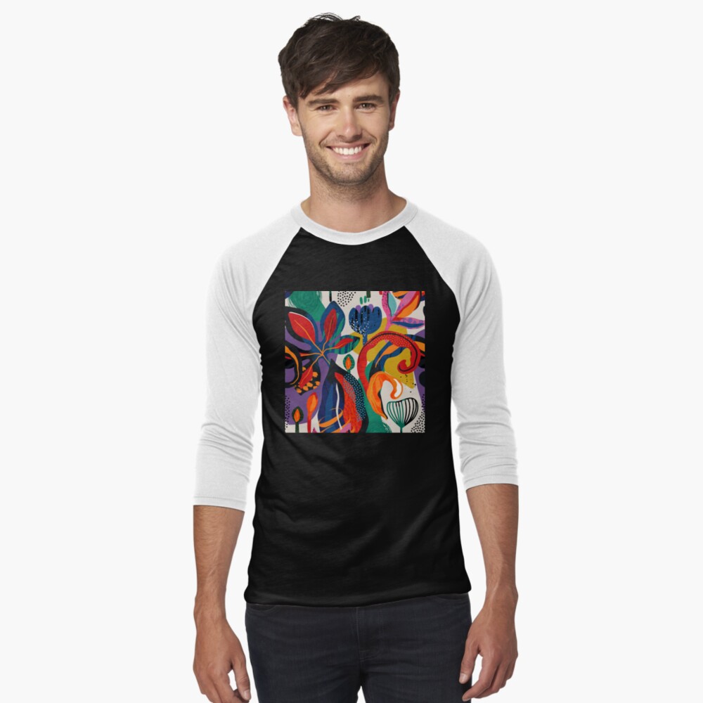 Item preview, Baseball ¾ Sleeve T-Shirt designed and sold by DEC02.