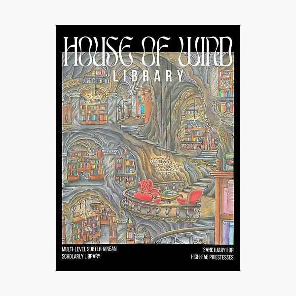 Item preview, Throne Of Glass House Of Wind Library designed and sold by fotsoozdob.