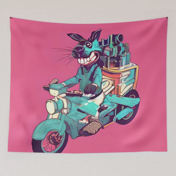 Artikelvorschau, Thunder Bunny Moped entworfen und verkauft von jointron33.