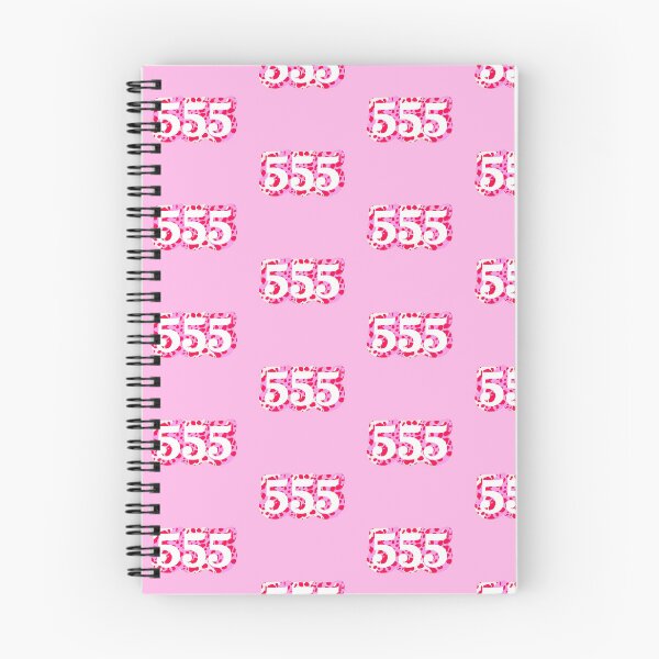 Item preview, funky angel number 555 - pink, white, red designed and sold by chrissyg333.