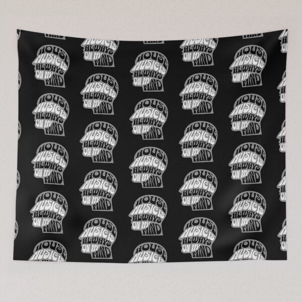 Item preview, HOUSE MUSIC  - Is Always On My Mind (grey)  designed and sold by Discothreadz.