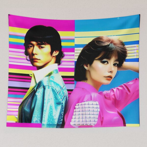 Item preview, Japanese City Pop Couple Future Funk designed and sold by jointron33.