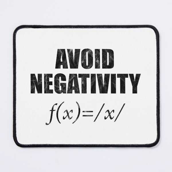 Item preview, Avoid Negativity Formula (Black Worn Look) designed and sold by siggyspatsky.