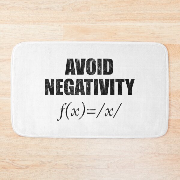 Item preview, Avoid Negativity Formula (Black Worn Look) designed and sold by siggyspatsky.