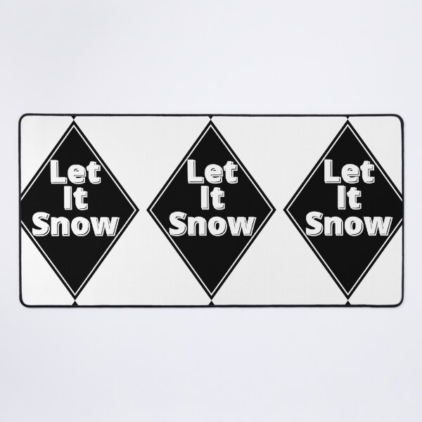 Item preview, Let It Snow Black Diamond Ski Run designed and sold by Happy-Trails.