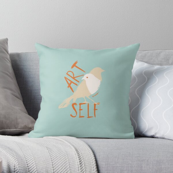 Art Self Throw Pillow