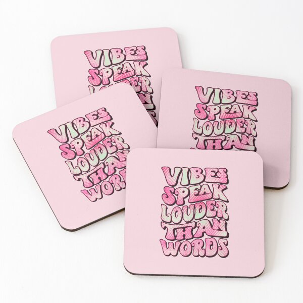 Item preview, Vibes Speak Louder Than Words designed and sold by SimplyCosmic11.