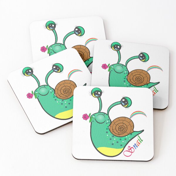 Item preview, Happy Snail  designed and sold by Shirley cute art .