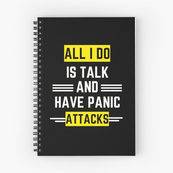 Item preview, All I do is talk and have panic attacks designed and sold by Rechtop.