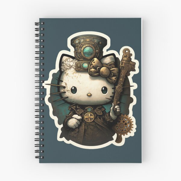 Item preview, Dapper Steampunk Kitty Cartoon designed and sold by tetrascroll.
