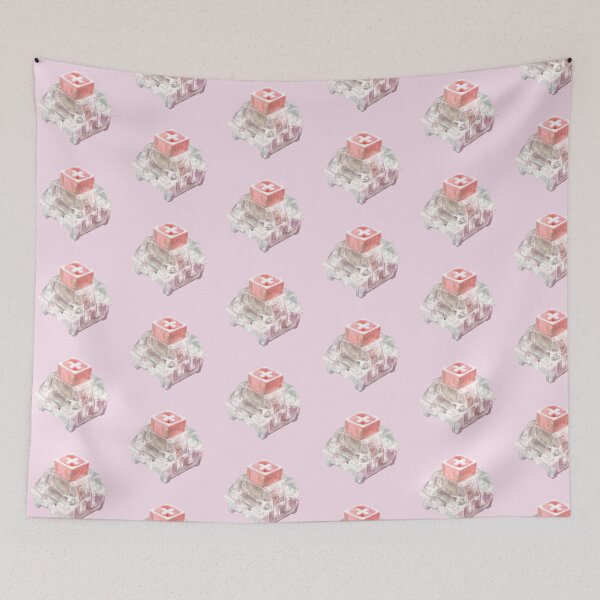 Item preview, Box Pink | Watercolored Switches designed and sold by 90Percent.