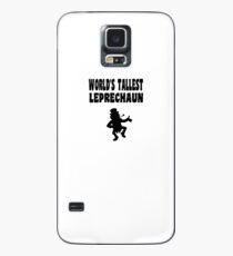 Welthöchster Kobold - lustiges T-Shirt St. Patricks Tages Hülle & Klebefolie für Samsung Galaxy