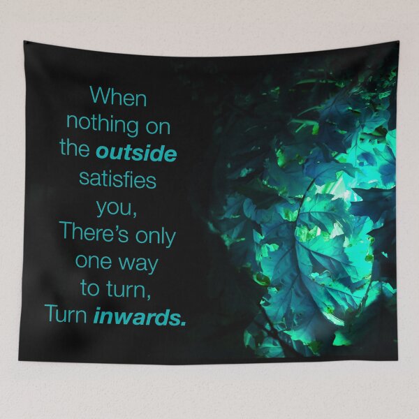 Item preview, Turn Inwards (into yourself) // designed and sold by Art by Maria Milenova.