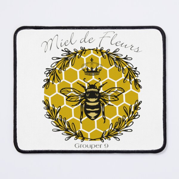 Item preview, Bee on a Honeycomb with a Crown designed and sold by Creation Station Boutique USA.