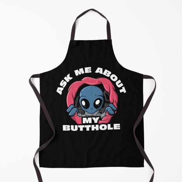 Item preview, Ask Me About My Butthole UFO Funny Alien Abduction Space ALiens designed and sold by swiftyspade.