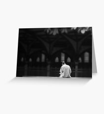 CONTEMPLATE Greeting Card