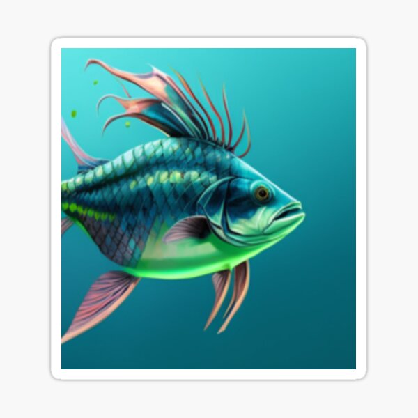 Item preview, glistening fish  designed and sold by solorivera.