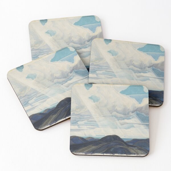 Item preview, Franklin Carmichael, Snow Flurries, North Shore of Lake Superior designed and sold by TheRedVineyard.