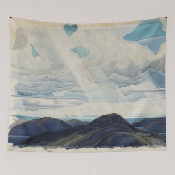 Item preview, Franklin Carmichael, Snow Flurries, North Shore of Lake Superior designed and sold by TheRedVineyard.