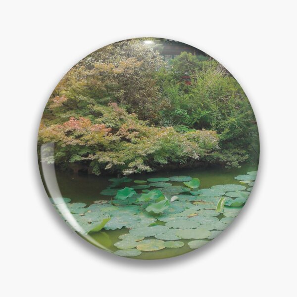 Item preview, Lotus Pond (large canvas) designed and sold by Bernsberry Illustrations.
