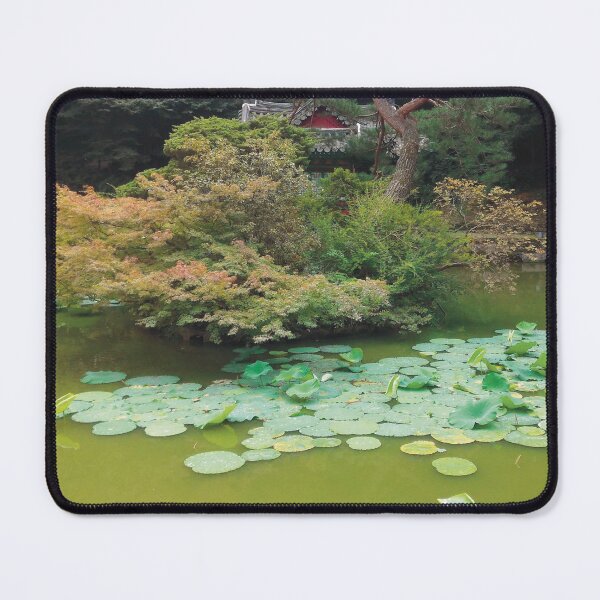 Item preview, Lotus Pond (large canvas) designed and sold by Bernsberry Illustrations.