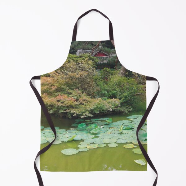 Item preview, Lotus Pond (large canvas) designed and sold by Bernsberry Illustrations.
