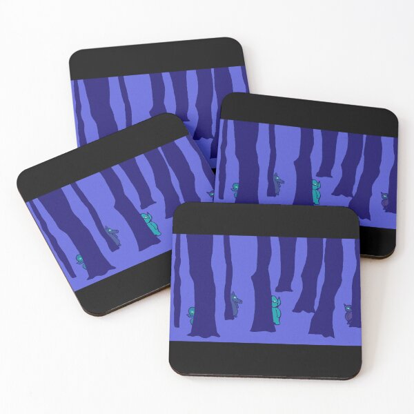 Item preview, Behind the Trees Art (Purple)  designed and sold by DMcK Designs.