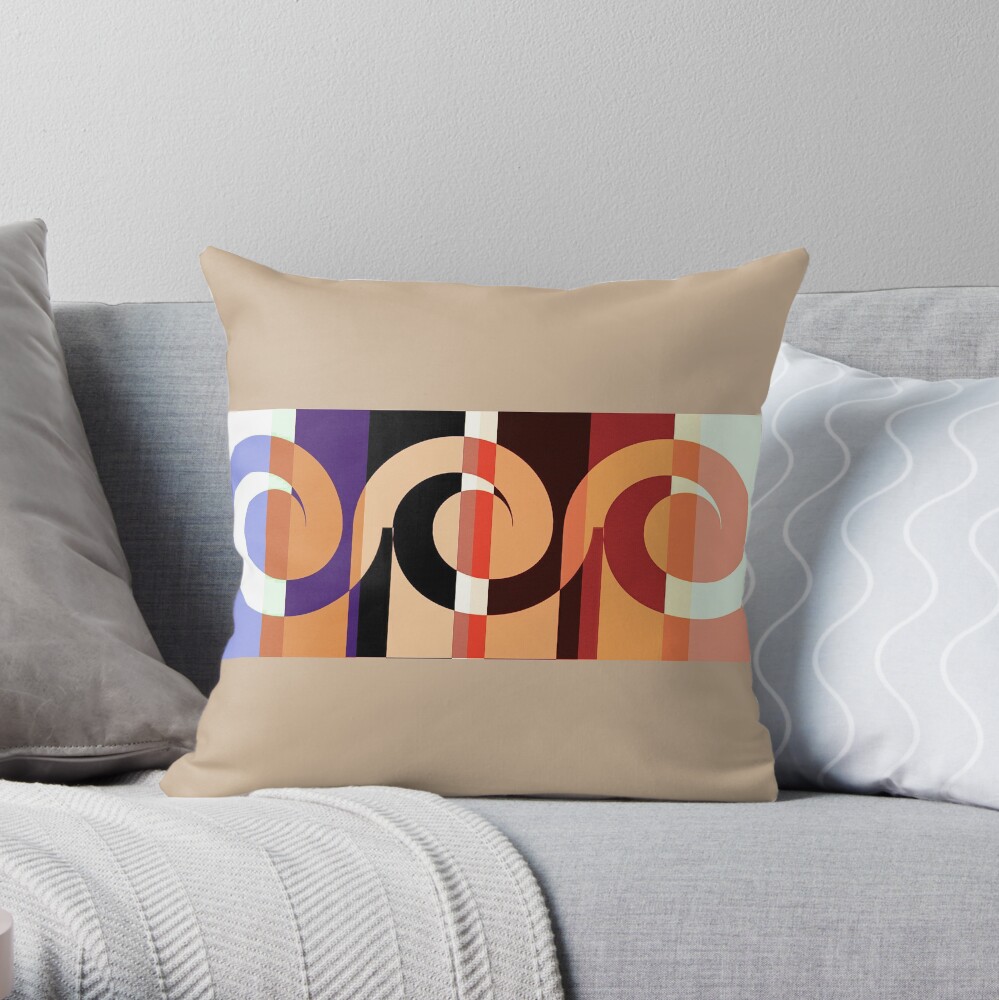 Item preview, Throw Pillow designed and sold by kinkatstyle.
