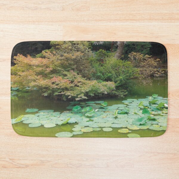 Item preview, Lotus Pond (large canvas) designed and sold by Bernsberry Illustrations.