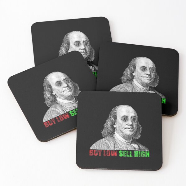 Item preview,  FRANKLIN BUY LOW SELL HIGH designed and sold by CryptoFlexShop.