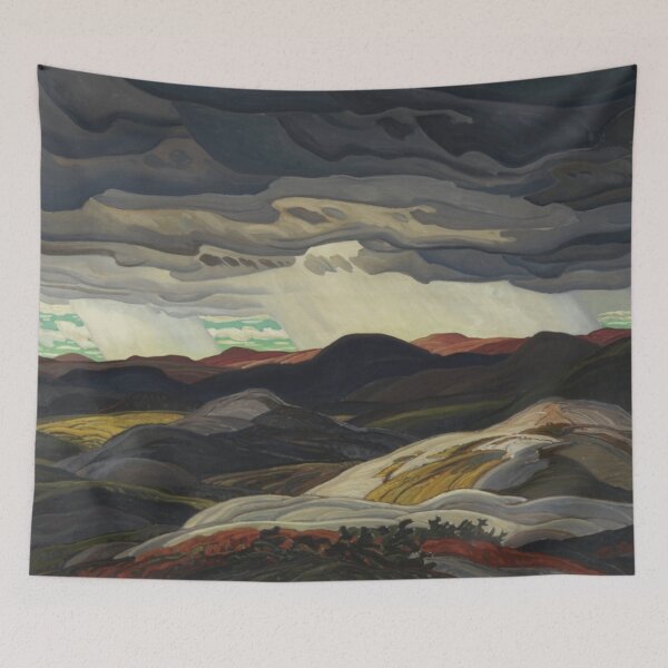 Item preview, Franklin Carmichael, Snow Clouds designed and sold by TheRedVineyard.