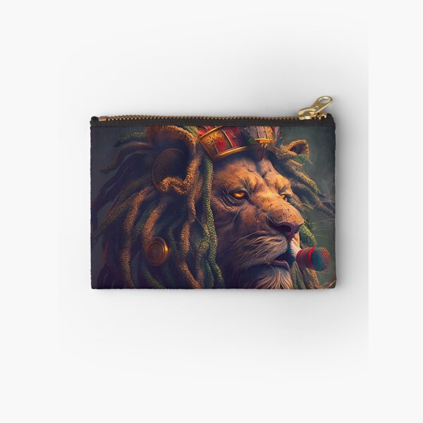 Item preview, Rastafari Lion Smoking One Love Jah Bless designed and sold by marcomonge84.