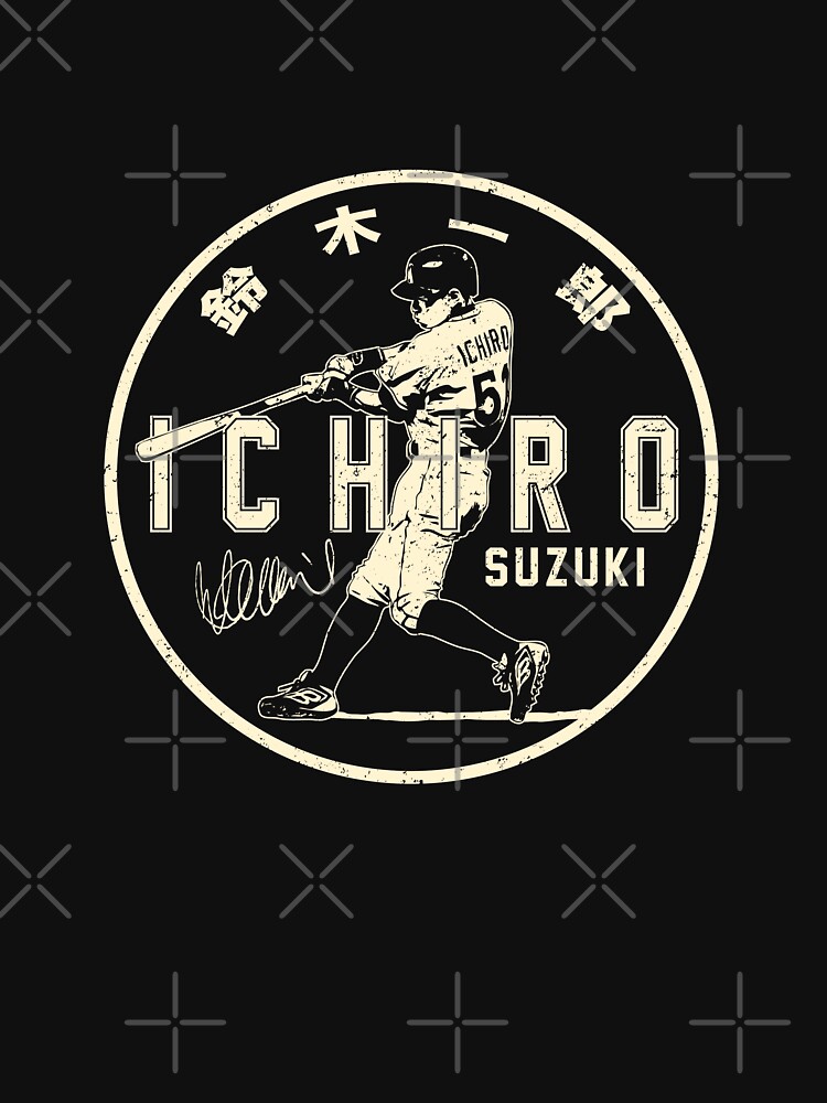 Vintage Ichiro Suzuki Mariners 2 by © Purkins Originals Essential T-Shirt  for Sale by Purkins