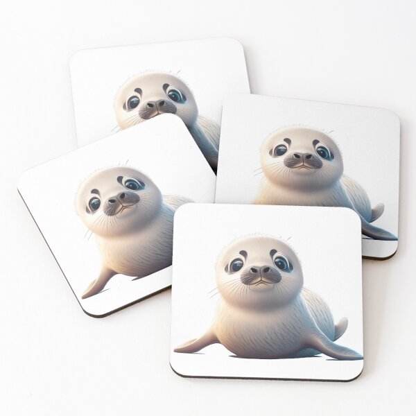 Item preview, Baby Harp Seal pup in the Arctic designed and sold by Ideallity.