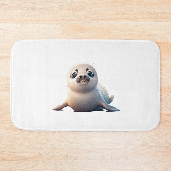 Item preview, Cachorro de foca arpa bebé en el Ártico designed and sold by Ideallity.