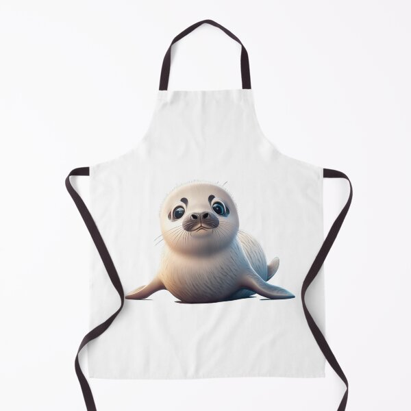 Item preview, Cachorro de foca arpa bebé en el Ártico designed and sold by Ideallity.