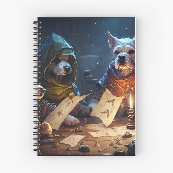 Item preview, Dogs Playing Dungeons And Dragons designed and sold by PandaCreates.