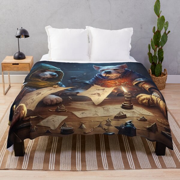Item preview, Dogs Playing Dungeons And Dragons designed and sold by PandaCreates.