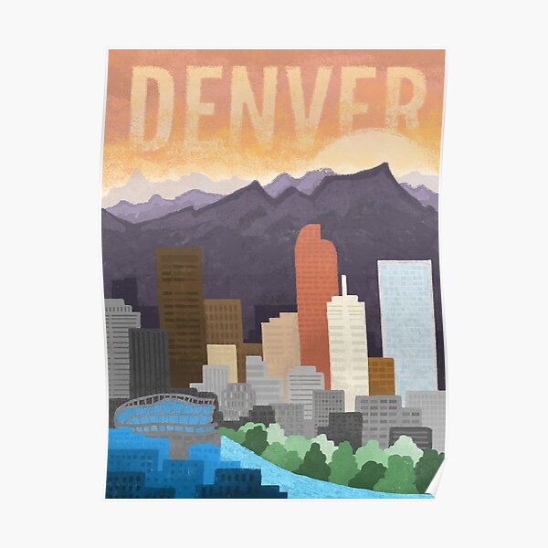 Mile High City Poster