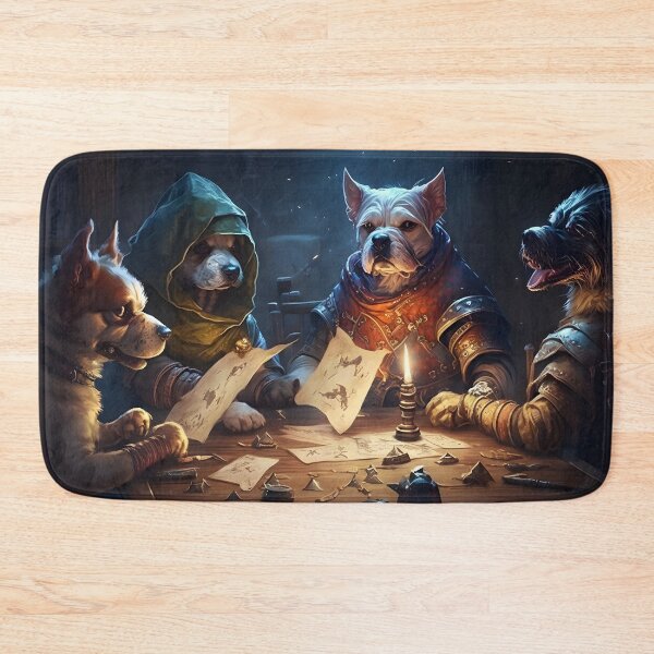 Item preview, Dogs Playing Dungeons And Dragons designed and sold by PandaCreates.