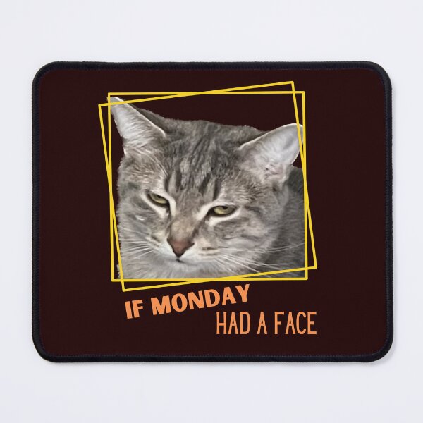 Item preview, If Monday Had a Face designed and sold by Stefany Coria.