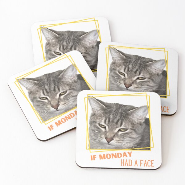 Item preview, If Monday Had a Face designed and sold by Stefany Coria.