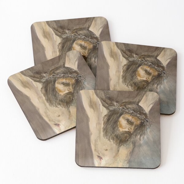 Item preview, Christ crucified+ designed and sold by paintingsbyk.
