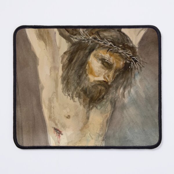 Item preview, Christ crucified+ designed and sold by paintingsbyk.