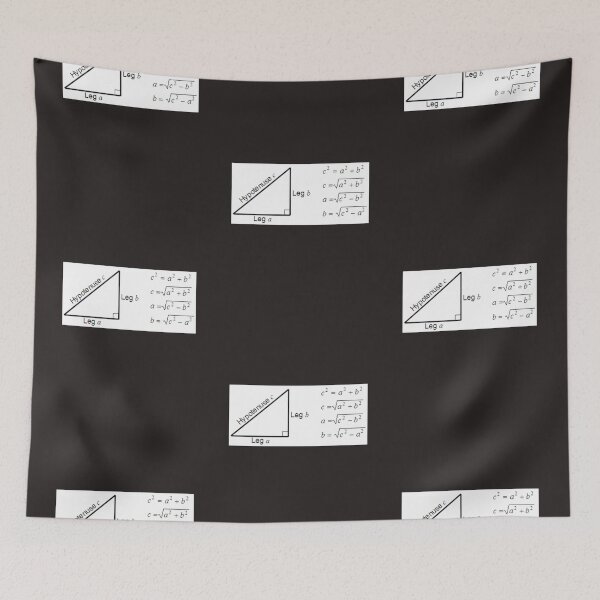 Item preview, Pythagoras Therem Formulas designed and sold by 743Designs.