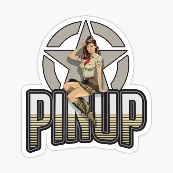 Vintage Pinup Stickers for Sale