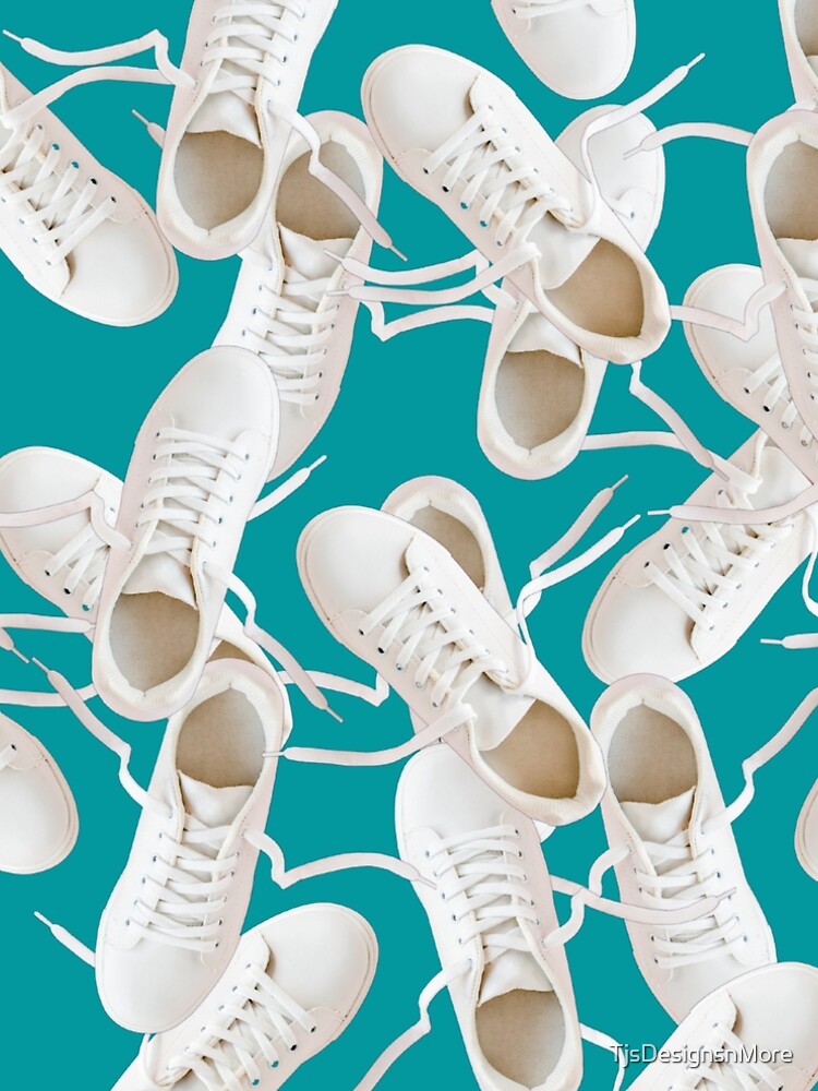 teal tennis sneakers" A-Line Dress for Sale by TjsDesignsnMore | Redbubble
