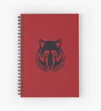 Solitude · Black Emblem Spiral Notebook