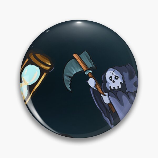 Item preview, Death time keeping designed and sold by Whimsy Pose Illustrations.